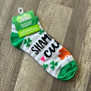 +FREE! NEW St Patrick's Day Women’s Low Cut Socks